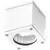 Spot fix aplicat AZzardo Joe Square, 1xGU10, alb, IP54