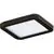 Plafoniera incastrata LED AZzardo Slim 9, 6W, 3000K, patrat, negru, IP44