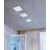 Plafoniera incastrata LED AZzardo Slim 15, 12W, 3000K, patrat, alb, IP44