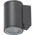 Aplica AZzardo Joe Wall 1, 1xGU10, gri inchis, rotund, IP54