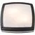Plafoniera LED AZzardo Fano S SMART, 24W, RGBW CCT, patrat, gri inchis, dimabil, telecomanda, IP54