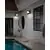 Aplica LED AZzardo Durante Sensor, 21W, 4000K, reglabil, negru, IP54