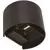 Aplica LED AZzardo Leticia 2, 2x3W, 3000K, unghi ajustabil, negru, IP54