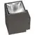 Aplica LED Roland SQ Wall, 9W, 3000K, gri inchis, IP65