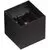 Aplica LED AZzardo Gambino 1, 2x3W, 4000K, unghi ajustabil, negru, IP54