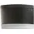 Spot fix aplicat LED AZzardo Apulia R, 10W, 3000K, gri inchis, IP54