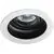 Spot mobil incastrat AZzardo Ibiza, 1xGU10, alb-negru, rotund, IP20