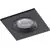 Spot fix incastrat AZzardo Pablo, 1xGU10, negru, patrat, IP54