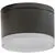 Spot fix aplicat LED AZzardo Apulia R, 10W, 3000K, gri inchis, IP54
