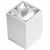 Aplica LED Roland SQ Wall, 9W, 3000K, alb, IP65
