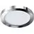 Plafoniera incastrata LED AZzardo Slim 9, 6W, 3000K, rotund, crom, IP44