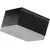 Spot fix aplicat LED AZzardo Apulia S, 10W, 3000K, negru, IP54
