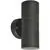 Aplica tip spot AZzardo Ulf 2 Wall, 2xGU10, negru, IP44