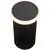 Spot fix LED incastrat AZzardo Alf, 3W, 3000K, rotund, negru, IP65