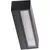Aplica LED AZzardo Cosel, 2x8W, 3000K, gri inchis, IP54
