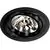 Spot mobil incastrat AZzardo Stan, 1xGU10 tip ES111, negru, rotund, IP20