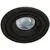 Spot mobil incastrat AZzardo Caro, 1xGU10, negru, rotund, IP20