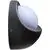 Aplica AZzardo Gagarin, 1xE27, gri inchis, IP44