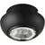 Spot mobil incastrat AZzardo Nemo, 1xGU10, negru, rotund, IP20