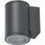 Aplica AZzardo Joe Wall 1, 1xGU10, gri inchis, rotund, IP54