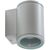 Aplica AZzardo Joe Wall 1, 1xGU10, alb, rotund, IP54