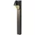 Stalp mediu AZzardo Matera 600, 1xGU10, gri inchis, IP54