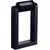Stalp mic LED AZzardo Frame, 8W, 3000K, negru, IP54