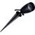 Stalp tip tarus LED AZzardo Floki, 6W, 4000K, negru, IP65