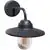 Aplica AZzardo Osvald, 1xE27, negru, IP44