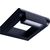 Aplica LED AZzardo Frame, 8W, 3000K, negru, IP54
