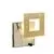Veioza LED Mantra Marmol, 18W, alb marmorat-auriu