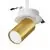 Spot mobil Maytoni Focus S, 1xGU10, incastrat, alb-auriu