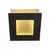 Aplica LED Mantra Dalia, 24W, auriu-negru