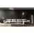 Lustra LED Mantra Bianca, 40W, alb-transparent