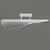 Lustra LED Mantra Bianca, 40W, alb-transparent