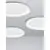 Plafoniera LED Nova Luce Pertino, 30W, alb, dimabil