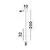 Pendul LED Nova Luce Net, 6W, alb, dimabil