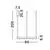 Pendul LED Nova Luce Motif, 50W, negru, dimabil, telecomanda
