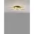 Plafoniera LED Nova Luce Hyde, 38W, auriu periat-negru, dimabil