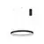 Pendul LED Nova Luce Pertino, 48W, 2700K, negru, dimabil