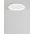 Plafoniera LED Nova Luce Pertino, 30W, alb, dimabil