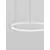 Pendul LED Nova Luce Pertino, 48W, alb, dimabil
