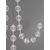 Pendul LED Nova Luce Brillante, 134W, crom-transparent, dimabil
