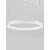 Pendul LED Nova Luce Motif, 50W, alb, dimabil, telecomanda