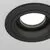 Spot mobil incastrat Maytoni Atom, 1xGU10, negru, rotund, IP20