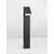 Stalp mediu LED Nova Luce Brigitta, 6W, negru, IP65