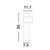 Stalp mic LED Nova Luce Aduro, 7.6W, H35, negru, IP54