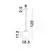 Pendul Nova Luce Lato, 1xE14, rotund, auriu-fumuriu