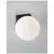 Aplica LED Nova Luce Joline, 6W, alb-negru