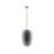 Pendul Nova Luce Lato, 1xE27, oval, auriu-fumuriu